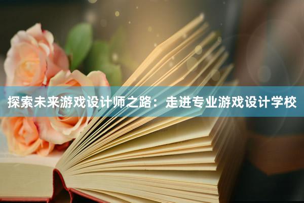 探索未来游戏设计师之路：走进专业游戏设计学校